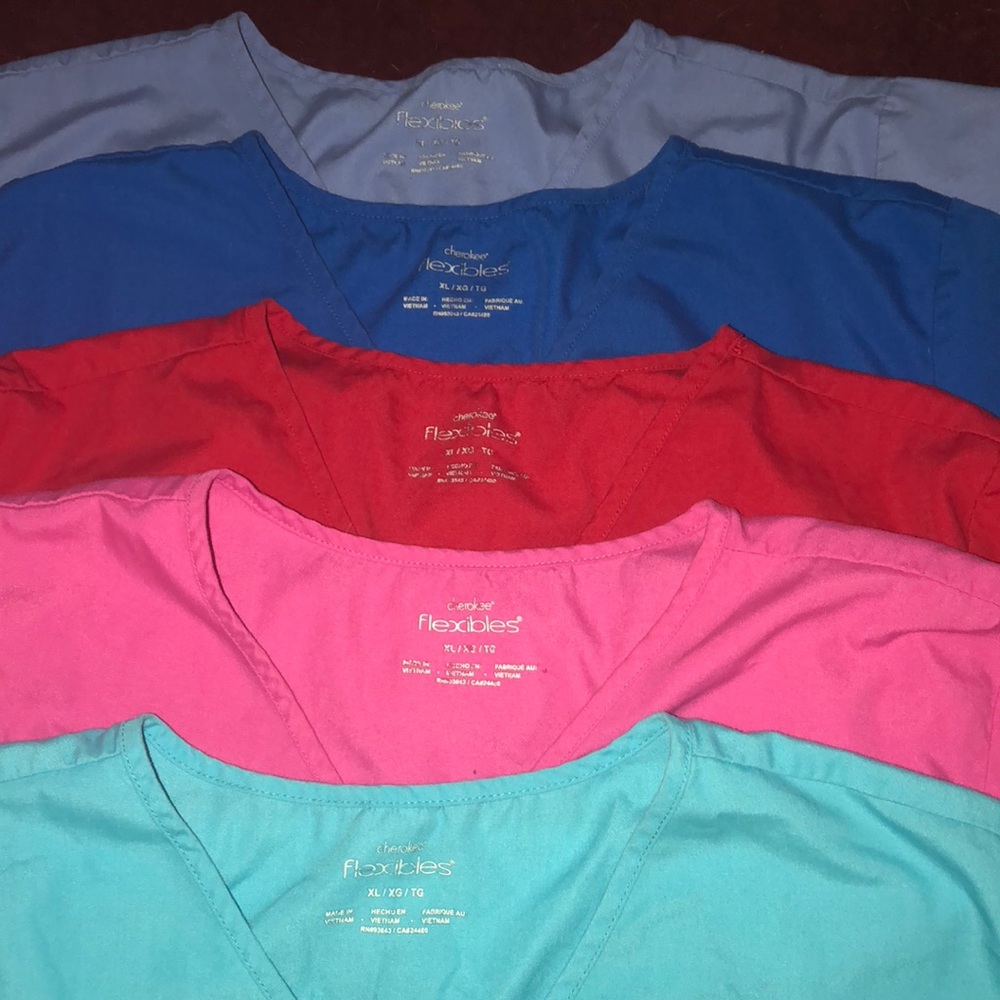 Cherokee Flexibles Scrub Tops